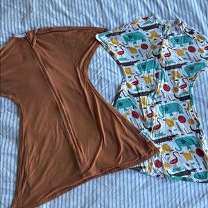 Two Small Zipadee-Zip Sleepsacks (Sold Together)